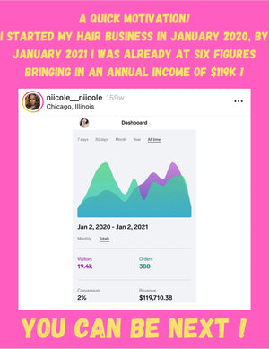 Purchase our PERSONAL VIRGIN HAIR VENDOR ! ( DIGITAL FILE )