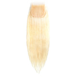 BLONDE #613 4x4 TRANSPARENT LACE CLOSURE